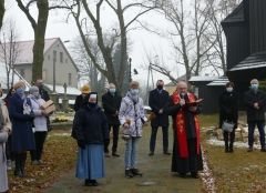 Poświęcenie krzyża 13.12.2020
