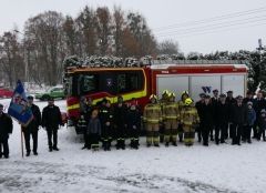 Poświęcenie nowego wozu strażackiego OSP Bełk11.12.2022